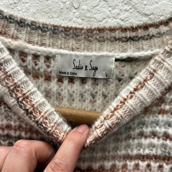 Sadie & Sage Multitone Knit Sweater - Picture 2 of 3
